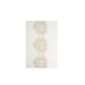 Постільна білизна Karaca Home ранфорс Daniella gold золотий з гіпюром, Євро, 240х260 см., 200х220 см., 1, 50х70 см., 4