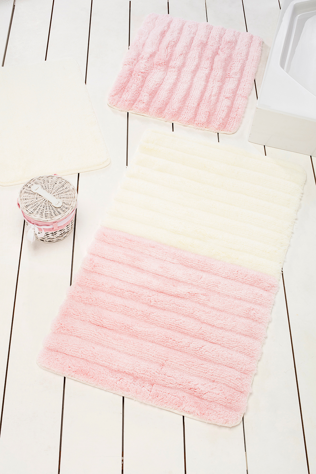 Килимок для ванни Chilai Home Soft Pink, Рожевий