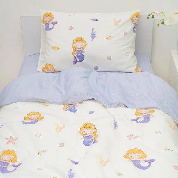 Постільна білизна підліткова Viluta Сатин Twill 769, Полуторний, 150х220 см., 143х210 см., 1, 50х70 см., 1