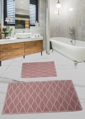 Набор ковриков для ванной комнаты Diva Kidi Pink, Розовый