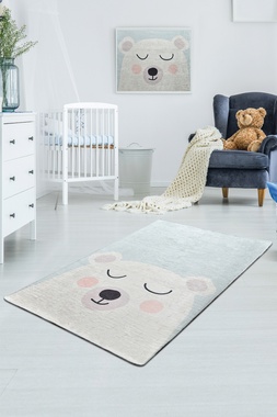 Дитячий килимок Chilai Home BABY BEAR 100х160 см., Сірий