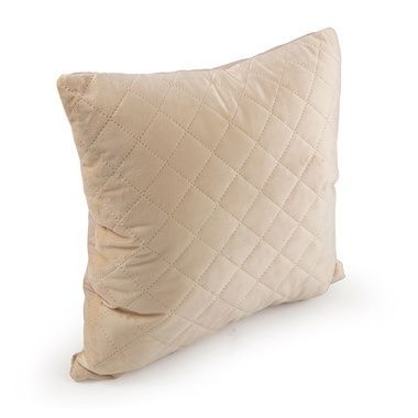 Подушка декоративна РУНО Beige ромб, Бежевий, 40х40 см.