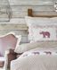 Постільна білизна Karaca Home ранфорс - Faustina pembe рожевий, Полуторний, 160х240 см., 160х220 см., 1, 50х70 см., 1