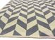 Набір килимків IzziHome SOLO 40*60+60*90 KREM GRI ZIGZAG, Сірий