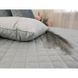 Подушка декоративна РУНО Dark Grey ромб, Сірий, 40х40 см.