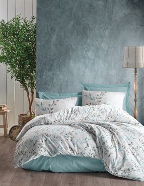 Комплект постільної білизни Cotton box LENDELL MINT, Євро, 240х260 см., 200х220 см., 1, 50х70 см., 2
