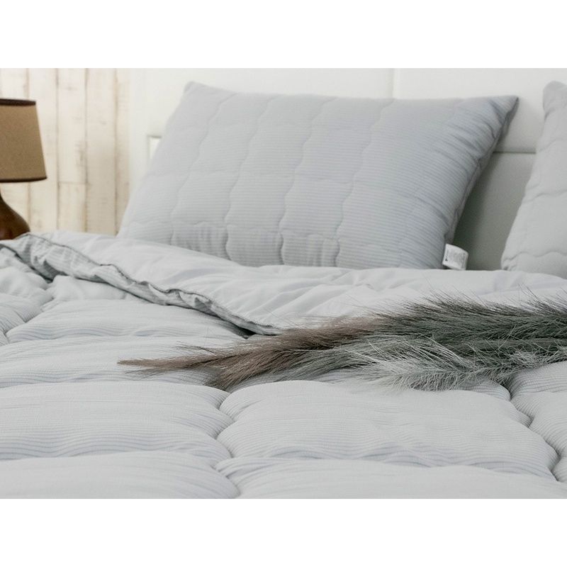 Подушка РУНО Soft Line, Сірий, 50х70 см.