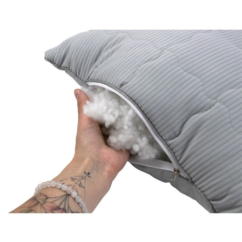 Подушка РУНО Soft Line, Сірий, 50х70 см.