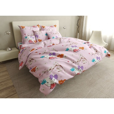 Постельное белье в кроватку Marcel ранфорс 520, Розовый