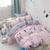 Постільна білизна в ліжечко Viluta 464 Сатин твил, Рожевий