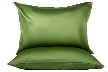 Набор наволочек 2шт. LightHouse сатин 50х70 см. т.зеленый, Зеленый, 50х70 см.
