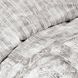 Постільна білизна Karaca Home ранфорс Carell gri сірий, Євро, 240х260 см., 200х220 см., 1, 50х70 см., 2