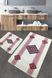 Коврик Chilai Home MEORE BANYO HALISI DJT 2Lİ , Сірий
