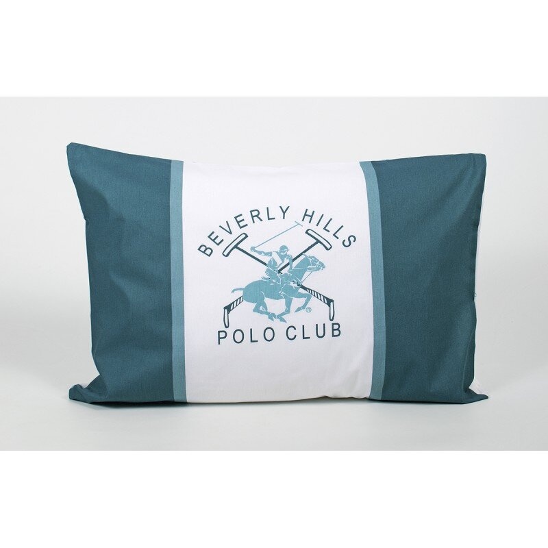 Наволочки Beverly Hills Polo Club - BHPC 024 Green 50х70 - 2 шт, Зелений, 50х70 см.