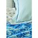 Постільна білизна Karaca Home ранфорс - Costa mavi 2020-2 блакитний, Євро, 240х260 см., 200х220 см., 1, 50х70 см., 4