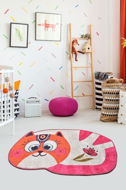 Дитячий килимок Chilai Home GRANDE GATTO 100х160 см., Рожевий