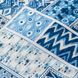 Постільна білизна Karaca Home ранфорс - Pietra mavi блакитний, Полуторний, 180х240 см., 160х220 см., 1, 50х70 см., 1