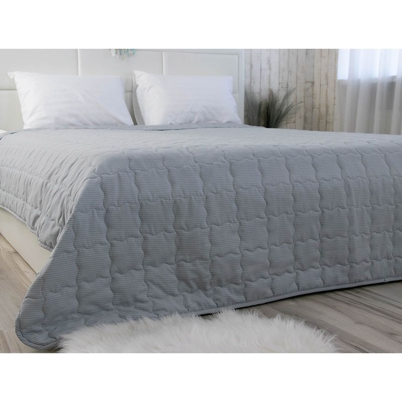 Покривало стьобане Руно Soft Line, 150х212 см., Полуторний