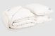 Ковдра INGLEN Roster Royal Series білий пух + 1 подушка 50х70 Зимова, Білий, 200х220 см.