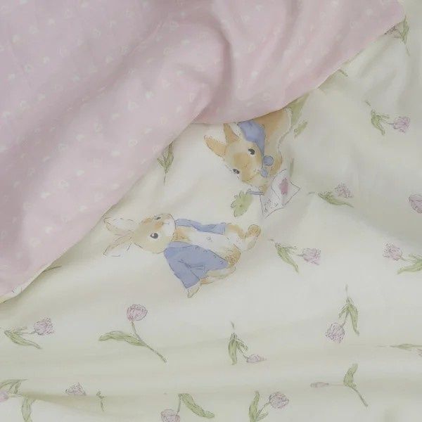Постільна білизна в ліжечко Viluta 806 Сатин Twill, Кремовий