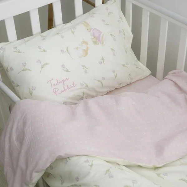 Постільна білизна в ліжечко Viluta 806 Сатин Twill, Кремовий