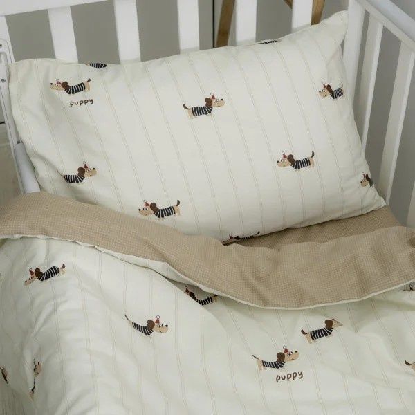 Постільна білизна в ліжечко Viluta Сатин Twill 807, Кремовий