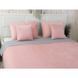 Чохол на подушку РУНО Pink and Grey ромб, Рожевий, 50х70 см.