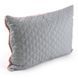 Чохол на подушку РУНО Pink and Grey ромб, Рожевий, 50х70 см.