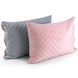 Чохол на подушку РУНО Pink and Grey ромб, Рожевий, 50х70 см.