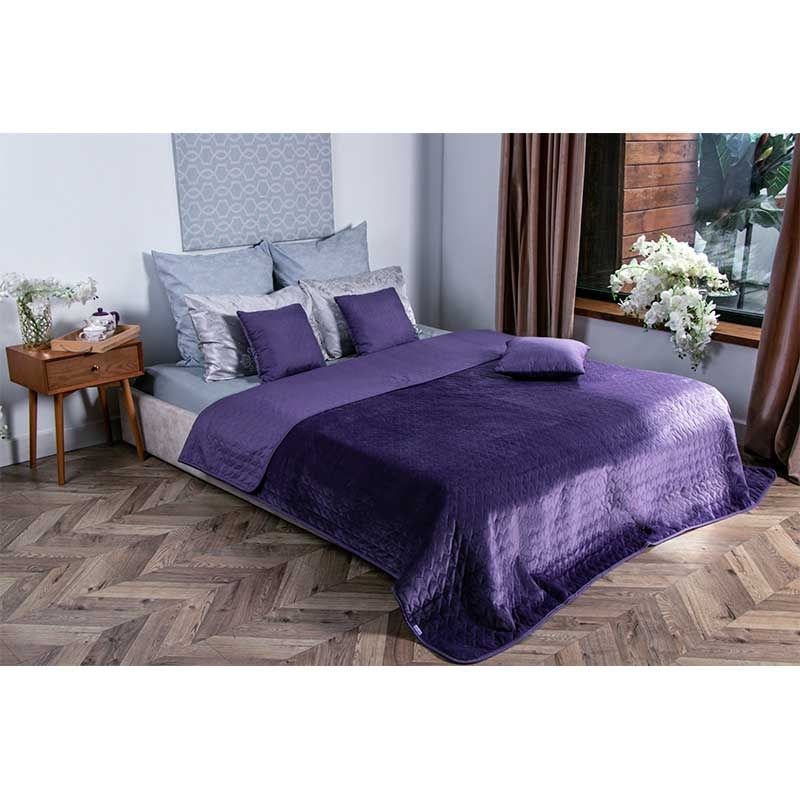 Покривало стьобане Руно Violet, 150х220 см., Полуторний