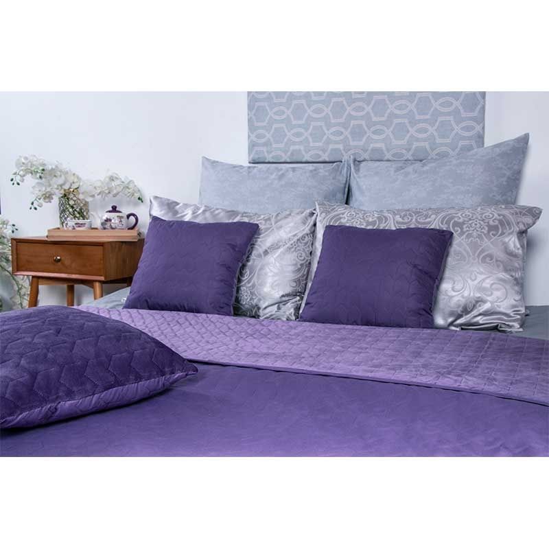 Покривало стьобане Руно Violet, 150х220 см., Полуторний