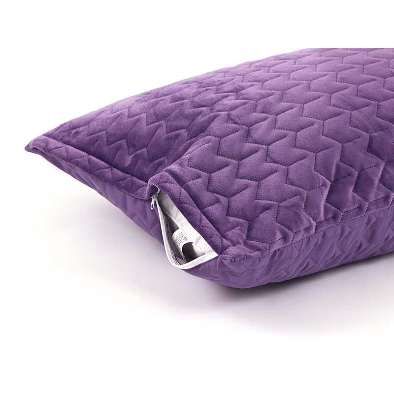 Чохол на подушку РУНО Violet, Фіолетовий, 50х70 см.