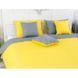 Чохол на подушку РУНО Yellow Grey, Жовтий, 50х70 см.