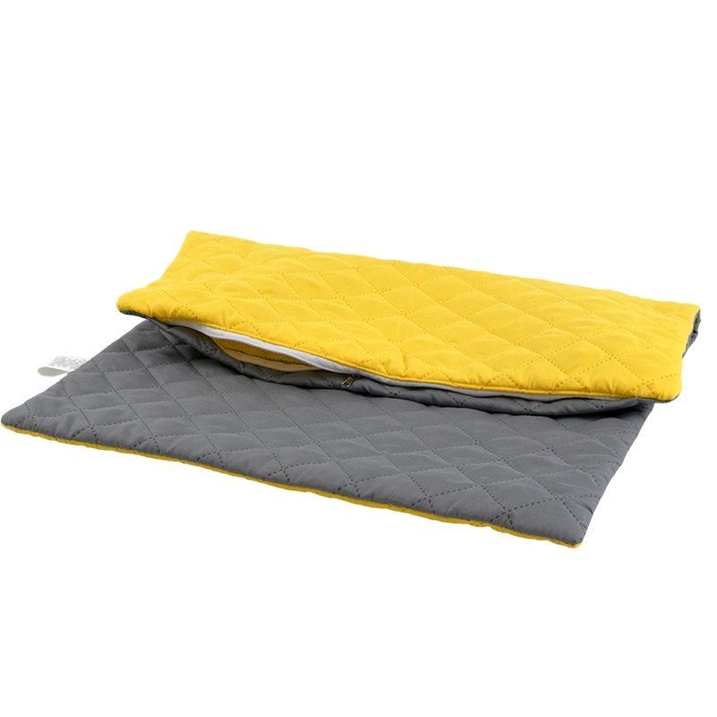 Чохол на подушку РУНО Yellow Grey, Жовтий, 50х70 см.