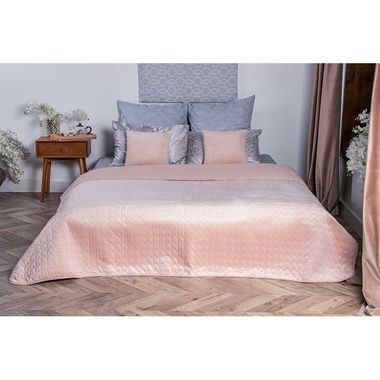 Покривало стьобане Руно Apricot, 150х220 см., Полуторний