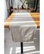 Доріжка на стіл Прованс Bella Сірий вітраж, Сірий, 40х140 см., Прямокутні