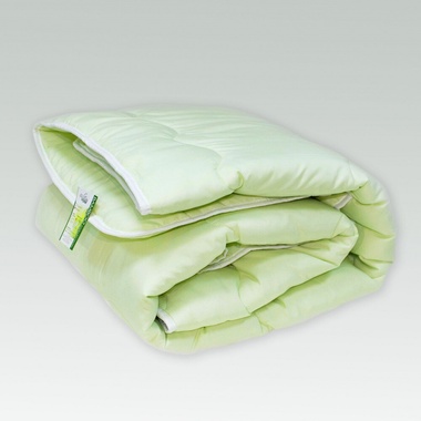 Одеяло Viluta Силиконовое стеганое БАМБУК, Салатовый, 200х220 см.