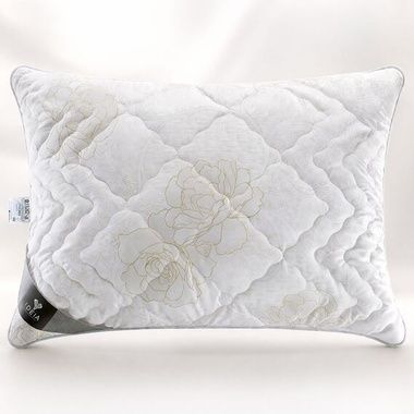 Подушка  IDEIA AIR DREAM CLASSIC троянди, Білий, 50х70 см., 914 г.