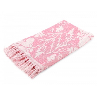 Рушник пляжний Irya - Partenon pembe рожевий 80 * 160, Рожевий