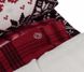 Постільна білизна Tac Flanel Snow White V1 червоний, Євро, 160х200 см., 200х220 см., 1, 50х70 см., 2