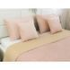 Покривало стьобане Руно Apricot ромб, 150х220 см., Полуторний