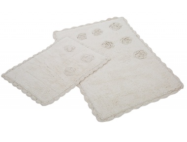 Набір килимків IRYA BLOSSOMS KREM 40x60 см., 60x90 см.