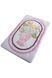 Килимок для ванни Chilai Home Demet White 60х100, Рожевий