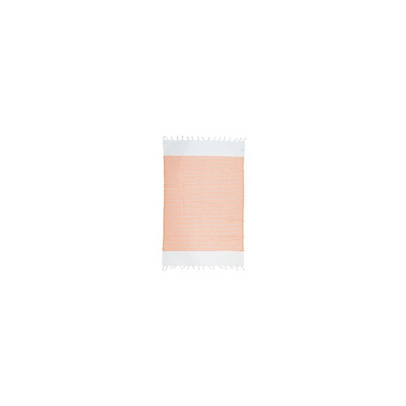 Рушник Barine Pestemal - White Imbat 90 * 170 Orange помаранчевий, Помаранчевий
