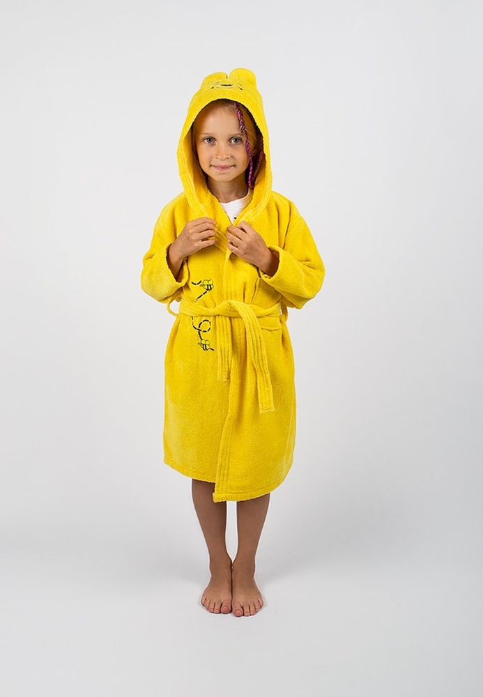 Дитячий халат Lotus 3-4 роки Вінні Пух жовтий