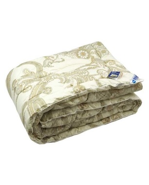 Одеяло РУНО шерстяное Elite Luxury Зимнее, Бежевый, 172х205 см.