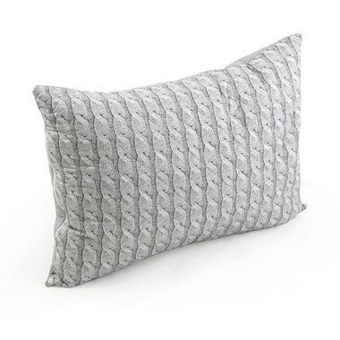 Подушка РУНО Grey Braid, Сірий, 50х70 см.