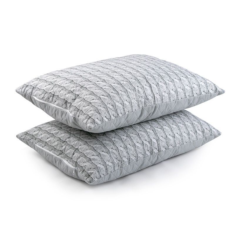 Подушка РУНО Grey Braid, Сірий, 50х70 см.