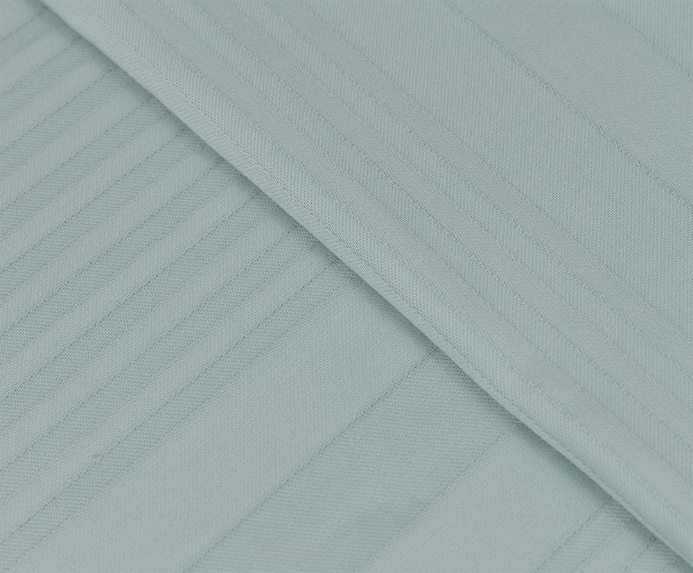 Постільна білизна HOBBY Exclusive Sateen Diamond Stripe м'ята, Сімейний, 240х260 см., 160х220 см., 2, 50х70 см., 70х70 см., 2 шт, 2 шт., 4