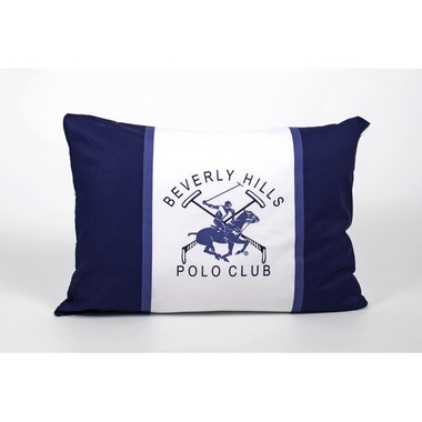 Наволочки Beverly Hills Polo Club - BHPC 029 Blue 50х70 - 2 шт, Синий, 50х70 см.